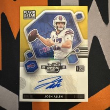 2021 Panini Contenders Optic Josh Allen POTY Autograph Auto /5 