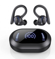 Wireless Earbuds Bluetooth Headphones 50Hrs Playback IPX7 Waterproof Sport Earph