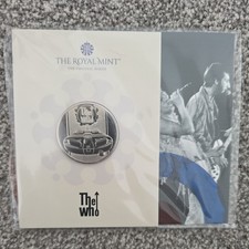 2021 The Who Five 5 Pound Coin Sealed Pack BU BUNC