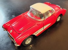 1957 Red Chevrolet Corvette Model Zip-car Ss 5709 Die-cast 1957 Red Chevrolet Corvette Model Zip-car Ss 5709 Die-cast