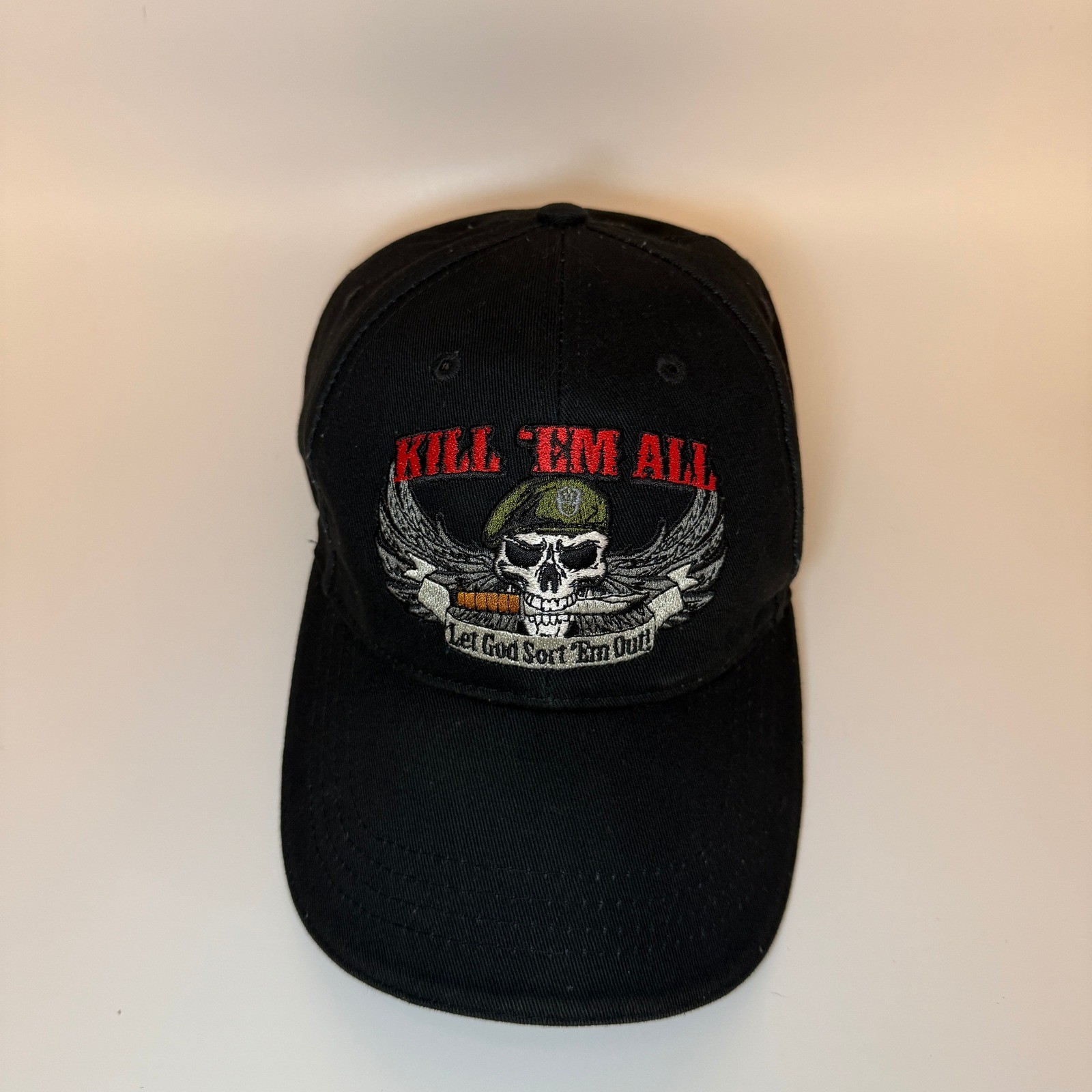 Rothco Kill Em All Hat Skull Military Tactical Ca… - image 2