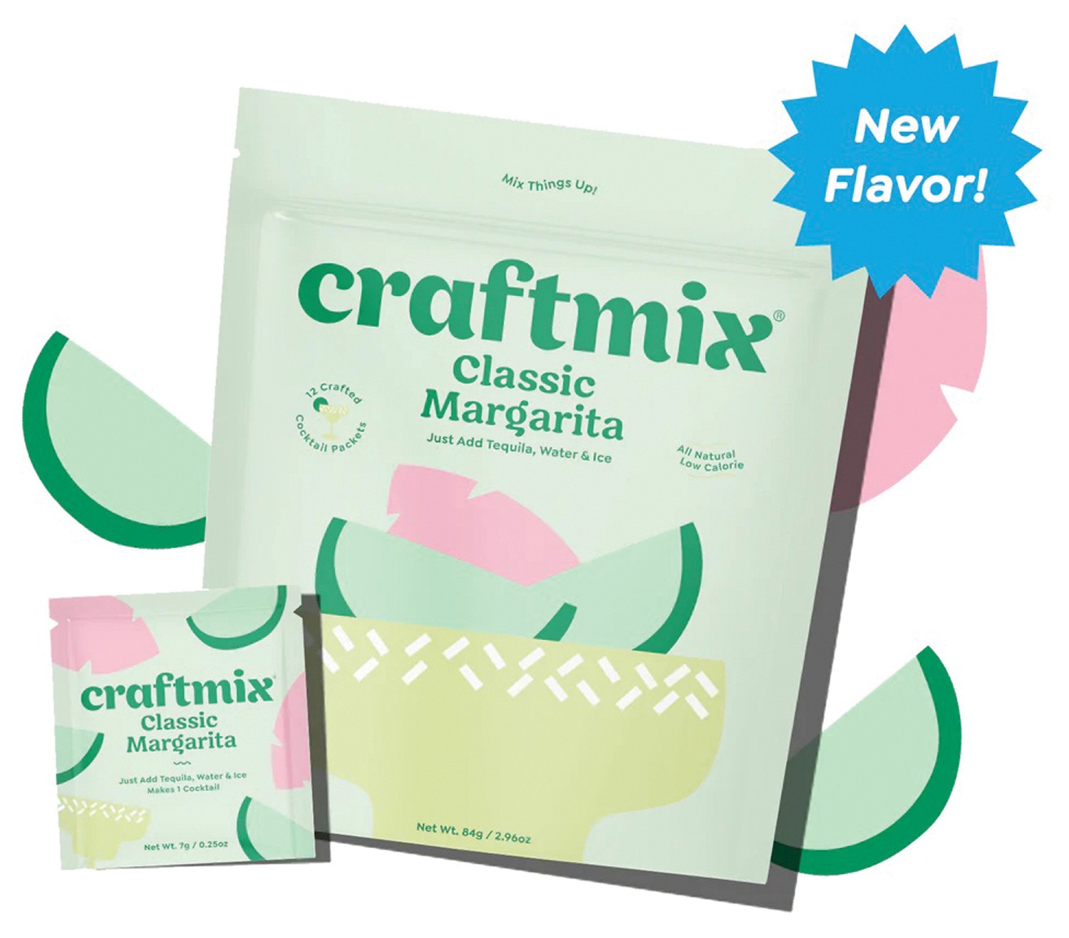 Craftmix Classic Margarita Mix 24 карата - Смесь премиум-класса легкая в приготовлении пудра для коктейлей 9590₽