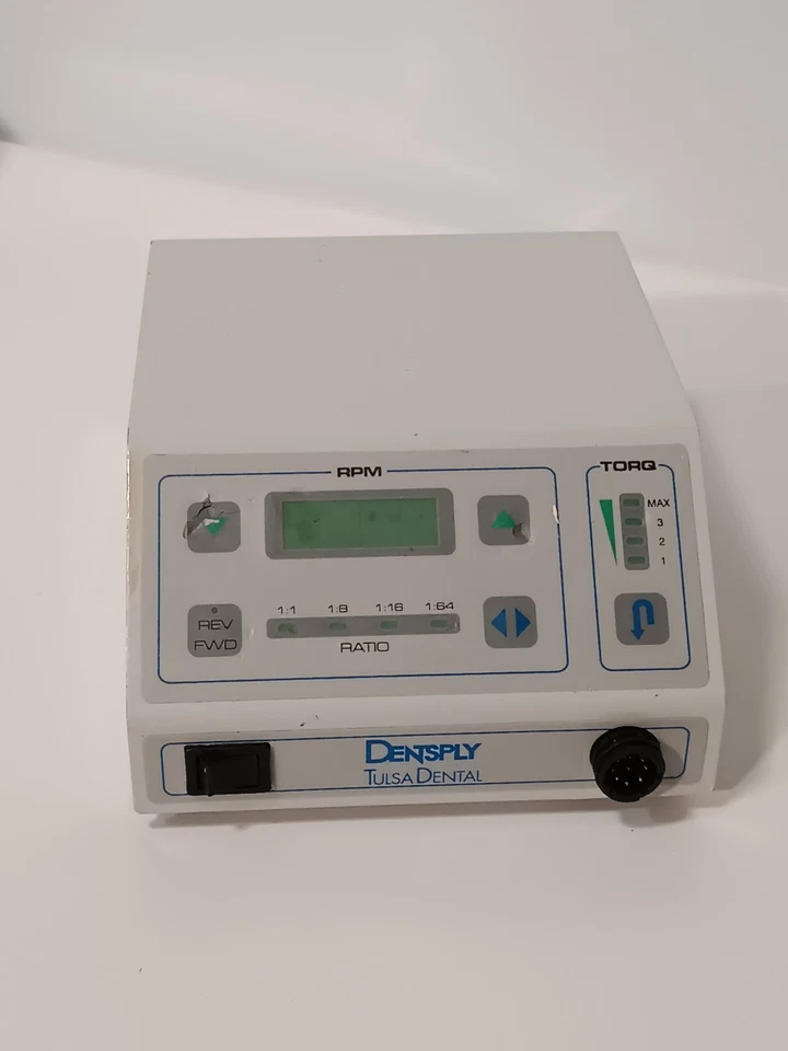 Dispositivo de control de motor endo dental aséptico Dentsply Tulsa Dental AEU-20 Foto 3 de 4