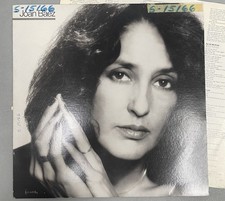 JOAN BAEZ 1979 White Label PROMO Vinyl Record HONEST LULLABY / PORTRAIT Album
