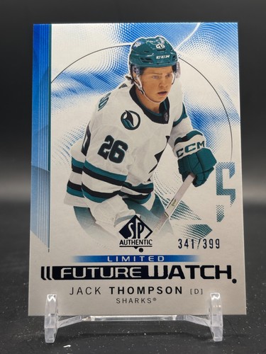 2024-25 Jack Thompson UD SP Authentic Future Watch Limited Blue /399 #113