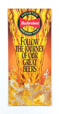 1992 Houston Texas Budweiser Brewery Tour Anheuser Busch Beer Vintage Brochure