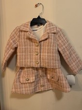 Blueberi Boulevard Girls 2T Pink/White/Gold T...