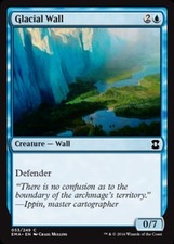 x4 Glacial Wall - Eternal Masters - NM - MTG