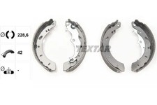 Bremsbacken 91079800 TEXTAR für FORD FOCUS III Stufenheck FOCUS III B-MAX PUMA