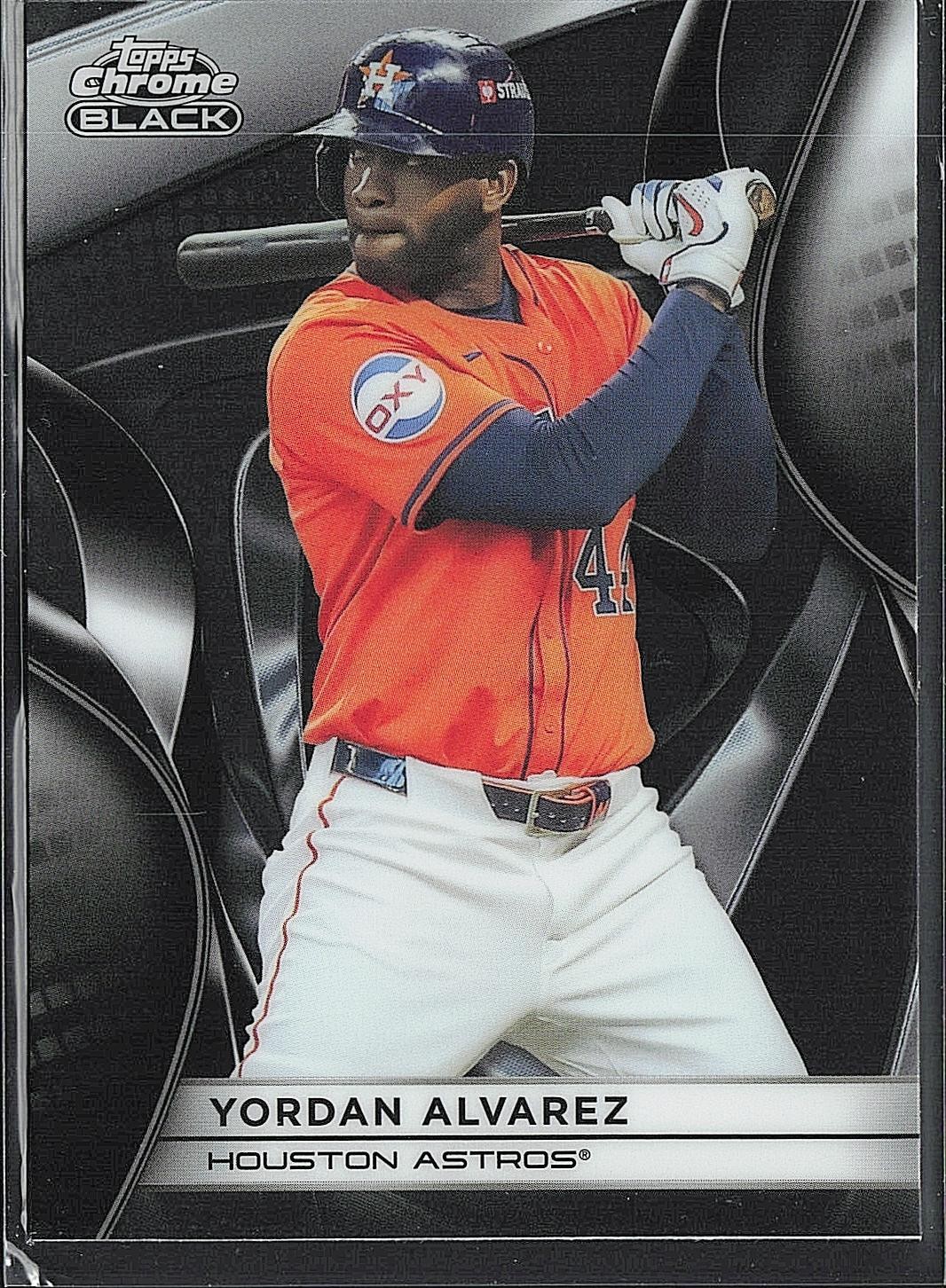 2025 Topps Chrome Black #58 Yordan Alvarez
