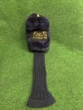 Vintage King Cobra Driver/Wood Headcover - Blue/Gold Plush Ships Fast HC701