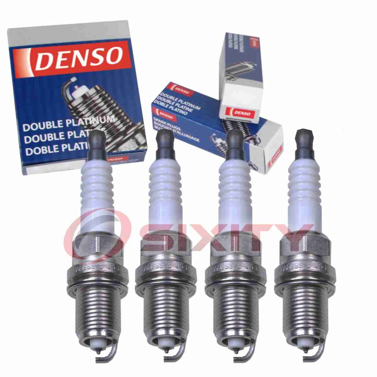 4 pc Denso Platinum Long Life Spark Plugs for 1996-1999 Chrysler Sebring hy