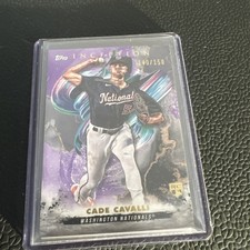 2023 Topps Inception - Cade Cavalli #43 Purple /150 (RC)