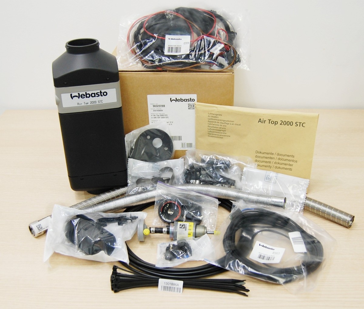 NEW INTERIOR AIR HEATER WEBASTO AIR TOP 2000 STC 12V 2.0 kW DIESEL