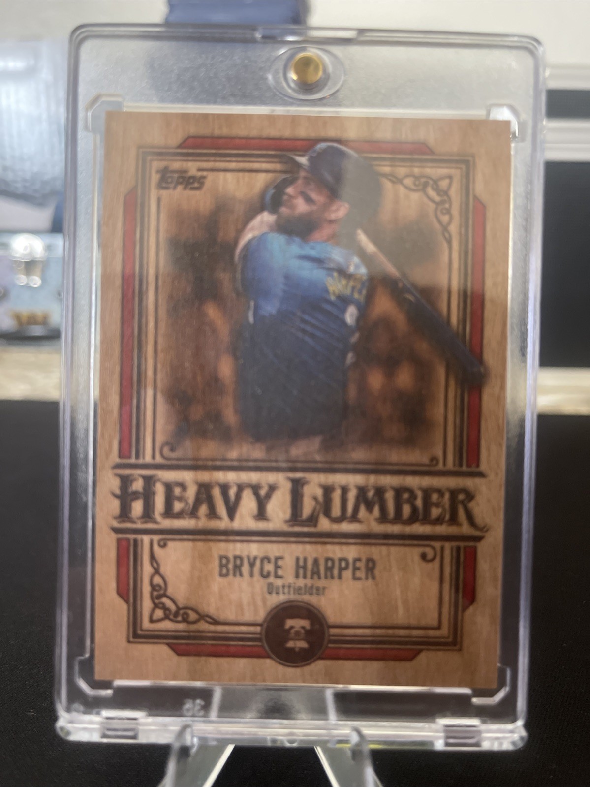 2025 Topps Series 1 Bryce Harper #HL-5 Heavy Lumber SSP Case Hit