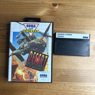 Sega Master System PAL Spiel Desert Strike. OVP,ohne Anleitung