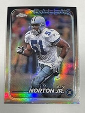 2024 Topps Chrome Football Refractor - Ken Norton Jr. - Dallas Cowboys