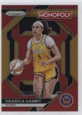 2024 Panini Prizm Monopoly WNBA Skills Red 88/99 Dearica Hamby #WNBA23 1c20