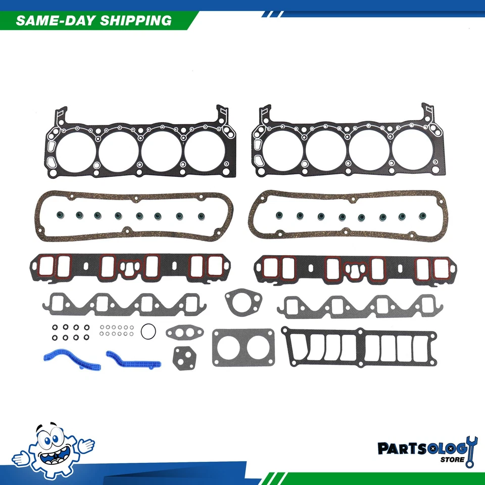 Kit de reconstrucción de motor maestro DNJ EK4113AM para 92-96 Ford E150 Econoline 5,0 L OHV Foto 4 de 4