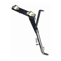 SeitenstäNder FüR MBK 50 Ovetto 1997-2007 / Yamaha Neos 1997-2007, Schwarz.