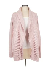 H By Halston Women Pink Cardigan M