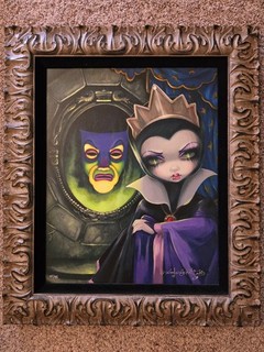 Jasmine Becket Griffith DISNEY "EVIL QUEEN" Framed Art limited edition
