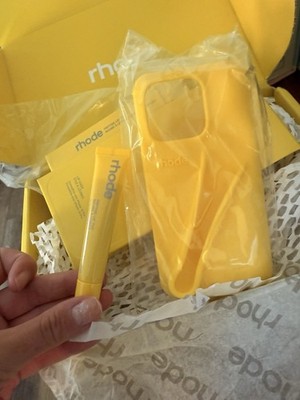 Rhode Case 15 iPhone Pro Lip Yellow Case | eBay
