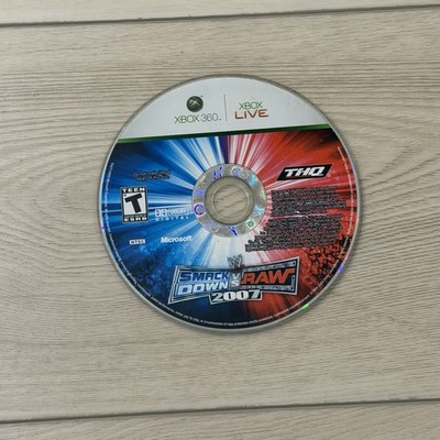 WWE SmackDown VS Raw 2007 (Microsoft Xbox 360, 2006) *DISC ONLY*