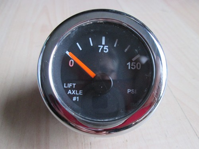 #ad #ad Western Star A22 71661 002 Lift Axle #1 Pressure Gauge 150psi #M150JK $39.95