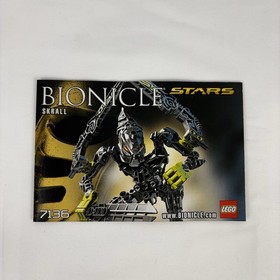 LEGO BIONICLE STARS - SKRALL 7136 - COMPLETE WITH MANUAL AND BOX