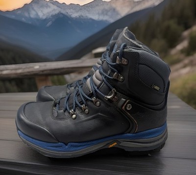 Merrell Crestbound GTX Waterproof Backpacking Hiking Boots Vibram Men Size 11