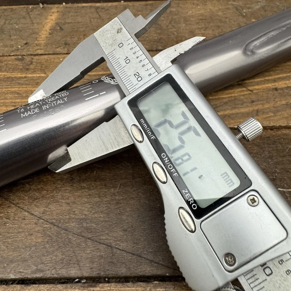 3TTT Prima 220 Mod Anatomica 25.8 NOS Road Drop Handlebar Made In Italy Vintage - Image 4 of 4