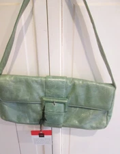 Hobo International Women’s Small  Sea Foam Leather Shoulder Bag New w/Tag