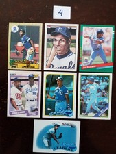 7 Card Lot BO JACKSON Baseball 1987 Topps #170 +6 Others Near Mint  SEE PIC