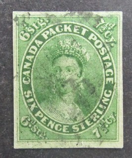 nystamps Canada Stamp # 9 Used UN$4500 VF Y22x062