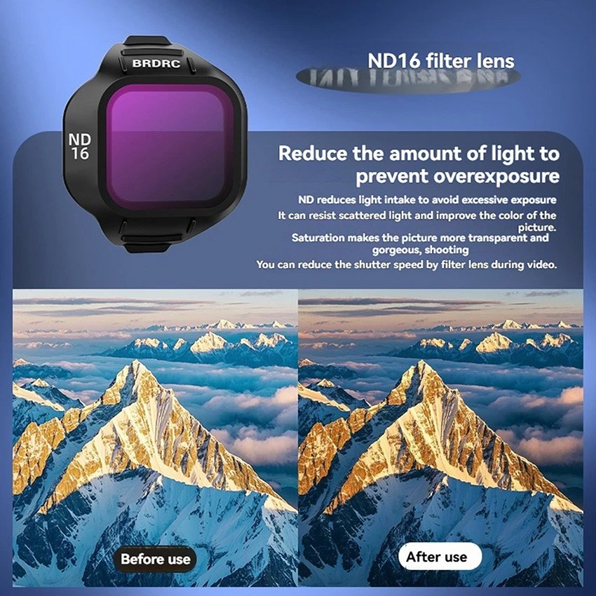 ND16 /CPL / UV  Protective Filter for DJI MINI 5 PRO Spare Parts - Image 4 of 4