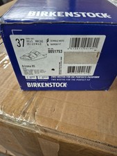 Birkenstock Arizona Bs Blue Slide Sandals. Size 37-US 6.