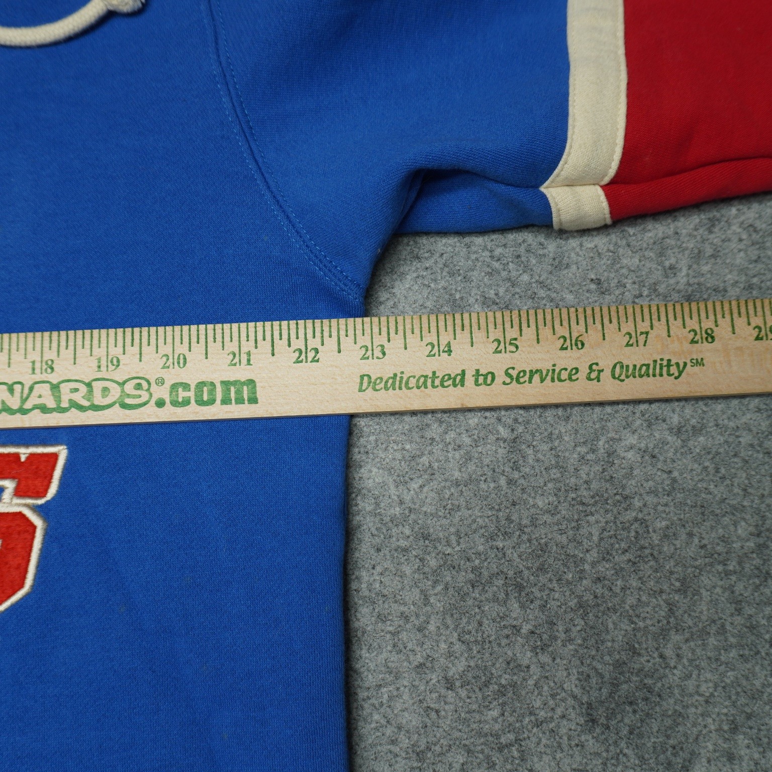 New York Rangers Hoodie Old Time Hockey Causeway Collection M NHL