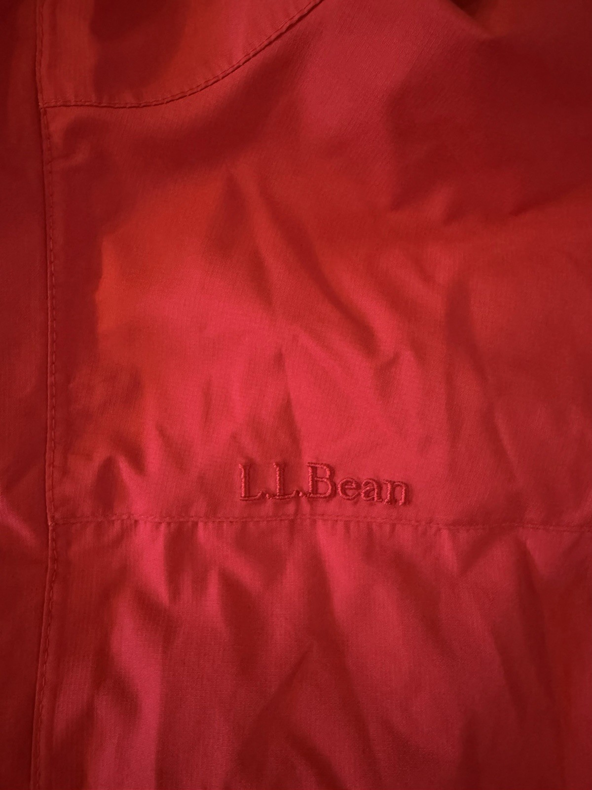 LL Bean Jacket Mens Large Shell Jacket - image 2