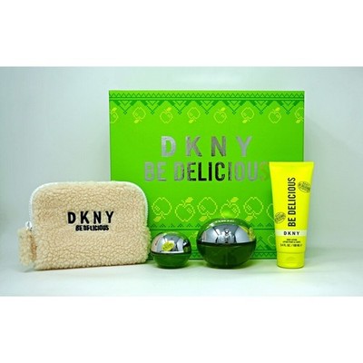 DKNY Ladies Be Delicious 4pcs EDP Gift Set Fragrances 085715962157
