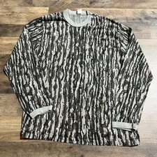 VTG Camouflage Camo Crafted W/ Pride America Real Tree Long Sleeve Shirt Men XL