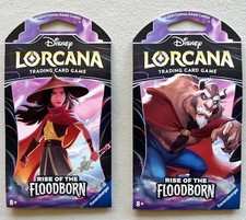 Disney Lorcana TCG Floodborn. 2x NEW / SEALED Packs