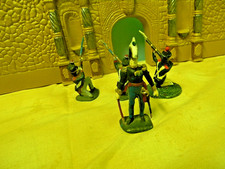 4 Mexican's fairly well painted at the Alamo 1/32nd BMC Mar. Listing 