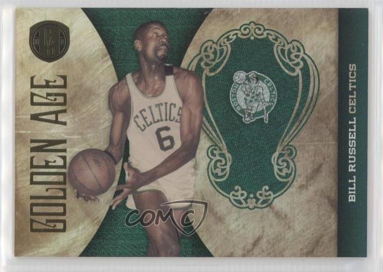 2010-11 Panini Gold Standard Golden Age 294/299 Bill Russell #20 HOF 9l4