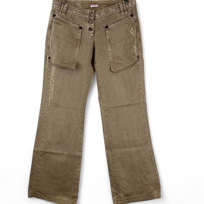 Max & Co Distressed Wide Jeans