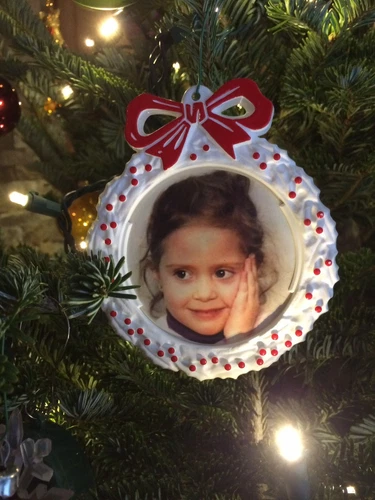 Photo Christmas Tree Ornament