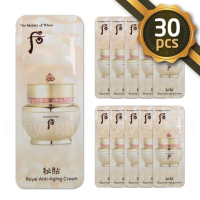 The history of Whoo ﻿Bichup Royal Anti-Aging Cream 1ml x 30pcs (30ml)