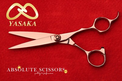  Yasaka HAIR scissors - shears  DRY55 SEMI OFFSET SIZE 5.5  INCHES COBALT ATS314