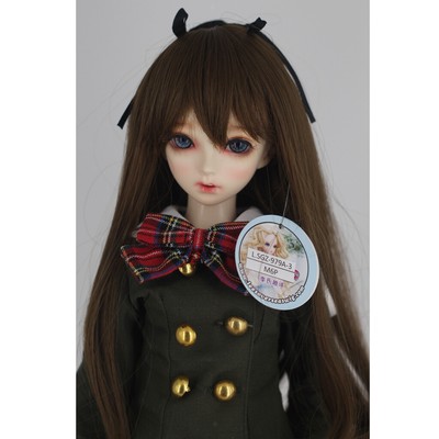 1 3 Bjd Girl Dolls Wig Super Dollfie Wig Curly Long Hair Diy Doll