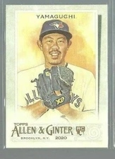 2020 Topps Allen and Ginter #216 Shun Yamaguchi RC (ref 111839)